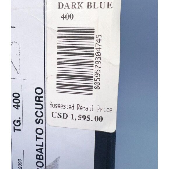 NWT DOLCE & GABBANA Dark Denim Patchwork DGLogo Rhinestone Ankle Boots S… - Picture 9 of 12